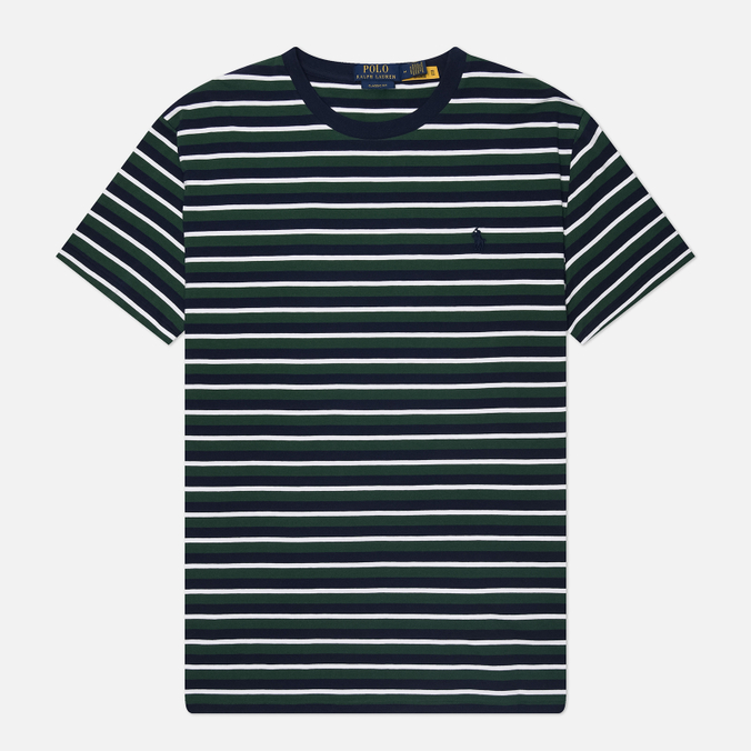 Мужская футболка Polo Ralph Lauren Embroidered Logo Stripe