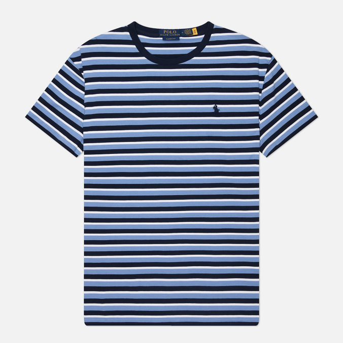 Мужская футболка Polo Ralph Lauren Embroidered Logo Stripe