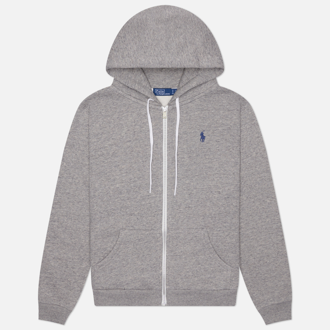Женская толстовка Polo Ralph Lauren Embroidered Logo Zip Hoodie
