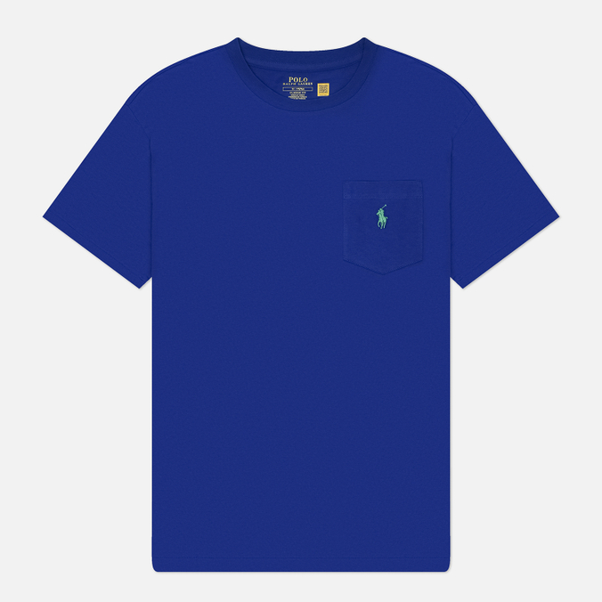 Мужская футболка Polo Ralph Lauren Embroidered Logo Pocket Classic Fit