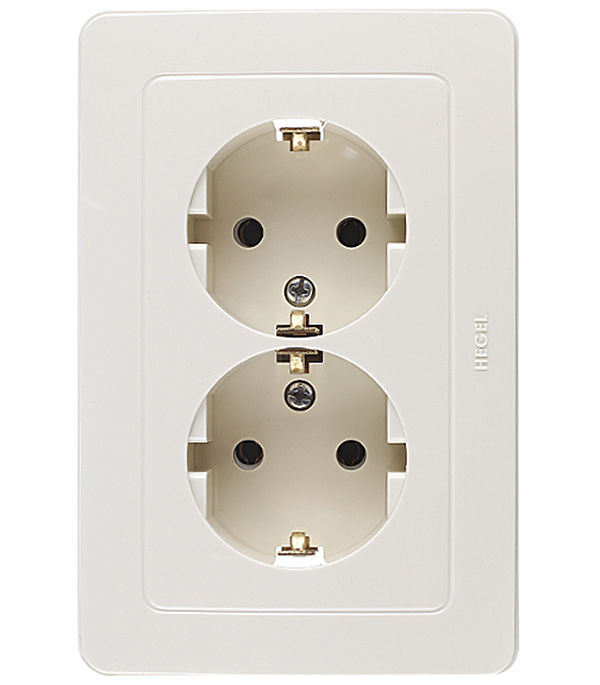 Розетка Hegel Master встраиваемая слоновая кость (РС16-351-01)