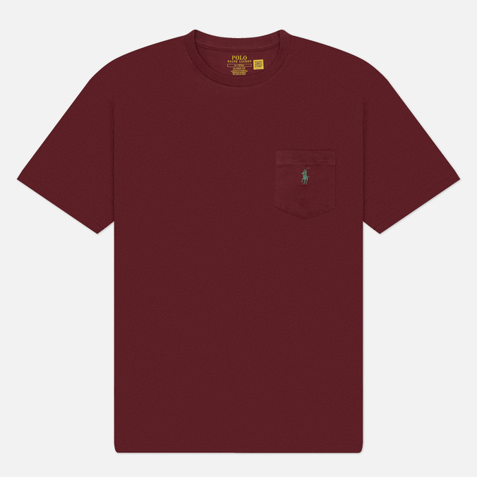 Мужская футболка Polo Ralph Lauren Embroidered Logo Pocket Classic Fit